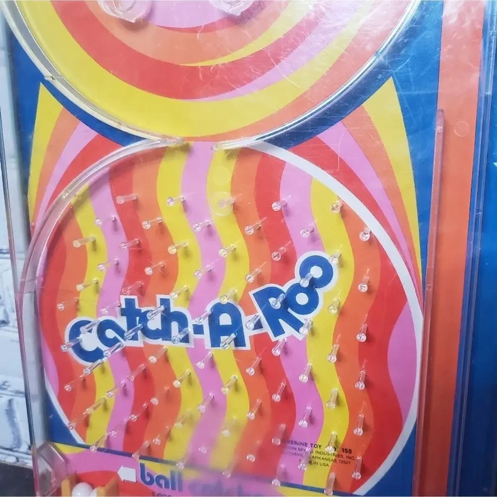 Vintage 1960s Pinball Game Catch-a-Roo
